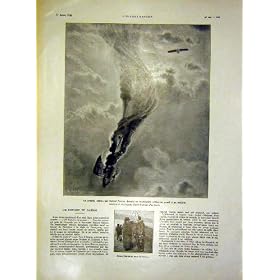 Fran�ais 1915 de Ciel de Bataille de Roland Garros d'Avion de Croquis