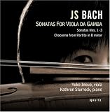 J.S. Bach: Sonatas for Viola da Gamba