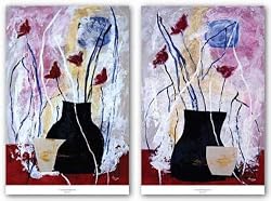 Expression Set by Carmen Gimenez 22"x32" Art Print Poster Latin