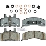 ACDelco 17D370CH Professional Ceramic Front Disc Brake Pad Set