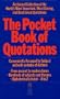 Pocket Book of Quotations