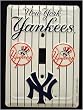 NEW YORK YANKEES METAL LIGHT SWITCH PLATE COVER