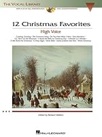 12 Christmas Favorites - High Voice (The Vocal Library Series)
