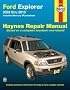Ford Explorer 2002 Thru 2010: Includes Mercury Mountaineer (Haynes Repair Manual)