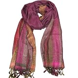Women's Shawl Wrap/Stole-Gorgeous Paisley Shawl for Women-Available in Red, Pink, Purple, Blue and Black Colours