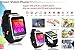 Indigi 2-in-1 Smart Watch And Phone Wireless Bluetooth Smart Watch Phone MP3 Spy Camera Sim Card Slot GSM Unlocked (Silver)