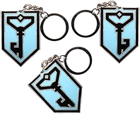 3 Pc Pack of Ingress Resistance Key Logo Keychain