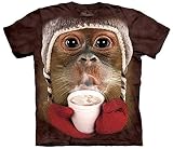 UPC 885361000278 product image for Mountain Corp. 1083877 3D Effect T-Shirt - HOT COCOA ORANGUTAN 5XLARGE | upcitemdb.com