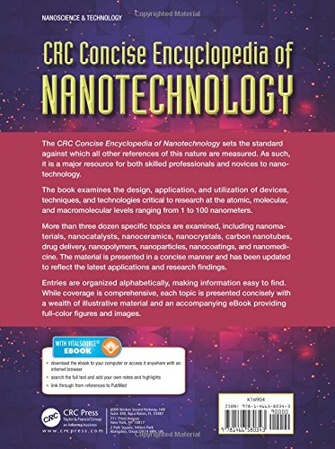 CRC Concise Encyclopedia of Nanotechnologyの表紙