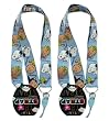 Peanuts Snoopy lanyard multi-purposes holder x 2 (blue)