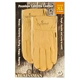 IMAGE OF Plainsman Cabretta Leather Gloves- XLarge - 2 Pair
