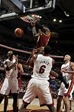 Miami Heat v Cleveland Cavaliers: J.J. Hickson, Chris Bosh, LeBron James and Zydrunas Ilgauskas Photographic Poster Print by David Liam Kyle, 12x18