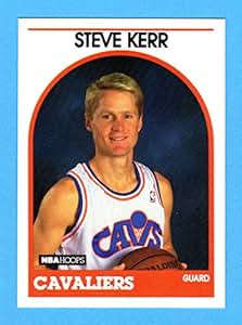 Steve Kerr 1989-90 Hoops Basketball Rookie Card (Near-Mint) Sharp