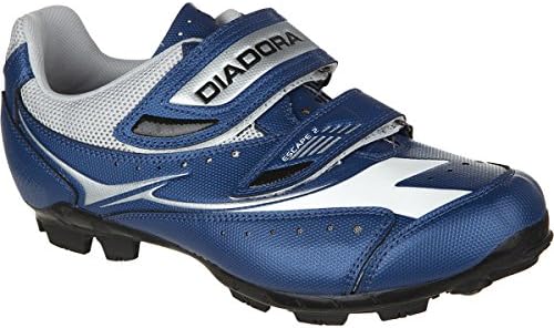 Diadora Escape 2 Mountain Bike Shoe - Men's Navy/White, 37.0
