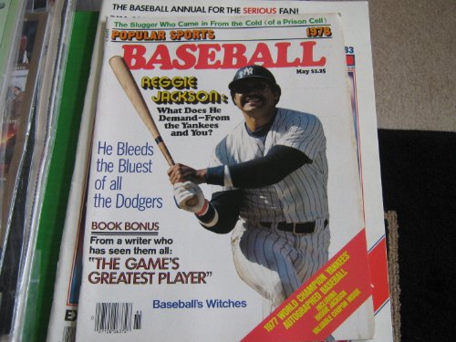 Popular Sports Baseball Magazine (Reggie Jackson , New York Yankees , Lou Brock , Ron Leflore , Steve Garvey)