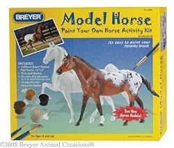 Breyer Paint Your Own Horse Activity Kit - Quarter Horse and Saddlebred