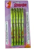 WB Scooby Doo Pop-A-Point Pencils (5 pcs pack)