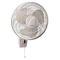 Lasko 3-Speed 12" Oscillating Wall-Mount Fan
