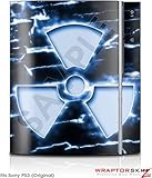 Sony PS3 Skin Radioactive Blue
