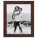 Malden Linear Wood 8-by-10-Inch Picture Frame, Walnut