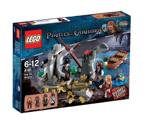 Lego Pirates des Caraïbes - 4181 - Jeu de Construction - Ile de la Muerte