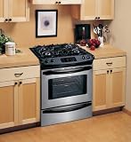 Review Frigidaire  / Frigidaire : FGS365EQ 4.2 Cu.Ft.Gas Slide-In Self-Cleaning Range w/ Auto-Latch Safety Lock BISQUE