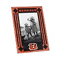 Cincinnati Bengals Glass Picture Frame - 4x6"