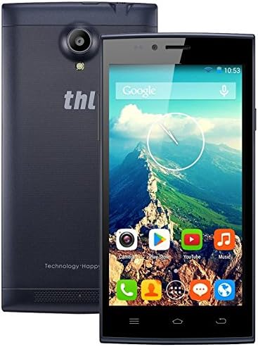 THL T6 Pro 3G Unlocked Smartphone 5.0 inch Android 4.4 MTK6592M Octa 8 Core 1.4GHz, RAM 1GB ROM 8GB 8MP CAM IPS 1280x720 Screen GPS WCDMA & GSM (Black)