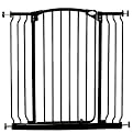 Dream Baby Swinging Security Gate with Extensions- Black(Tall)