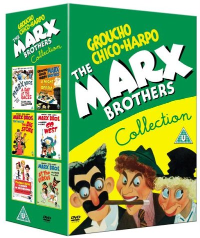 Marx Brothers Collection: A Night At The Opera / A Day At The Races / At The Circus / Go West / The Big Store / A Night In Casablanca [DVD] [1935]