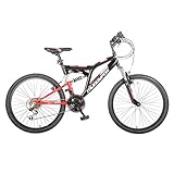 Muddyfox Kids Recoil24 Boys Mountain Bike Dual Suspension Cycling Bicycle