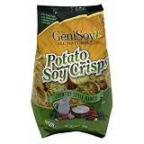 Genisoy Potato Soy Crisps, Country Style Ranch, 3.5-Ounce Bags (Pack of 12)