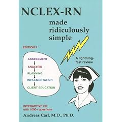 NCLEX-RN Made Ridiculously Simple [With CDROM]