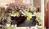 Countryside Patio Planter, Hunter Green Durable Plastic Flowerbox