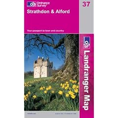Strathdon and Surrounding Area (Landranger Maps)