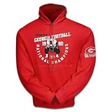 Georgia Bulldogs 1980 NCAA National Champions Throwback Hooded Sweatshirt - XX-Large at Champions Again