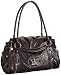 KATHY Van Zeeland Money Talks Flap Satchel,Dark Amethyst,one size