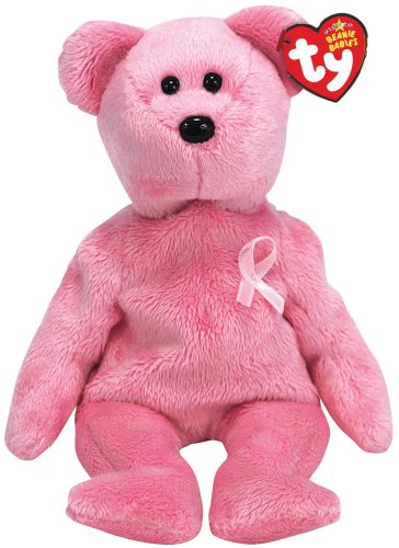 TY Beanie Babies AWARENESS Breast cancer awareness bear