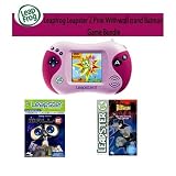 Leapfrog 30707 Leapster 2 Pink With Batman Multiply Divide And Conquer And Sonic X Game Bundle