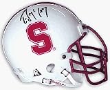 Ed McCaffrey Autographed Stanford Cardinals Riddell Authentic Mini Football Helmet