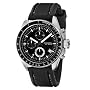 Fossil Decker Silicone Chronograph Black Dial Watch