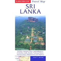 Sri Lanka Travel Map (Globetrotter Maps)