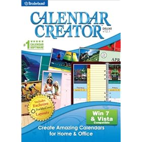 CALENDAR CREATOR DELUXE V12.1 (WIN XP,VISTA,WIN 7)
