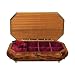 Mapa Burl with Walnut Border Musical Jewelry Box