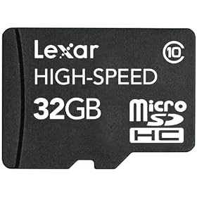 Buy Lexar 32GB Mobile MicroSDHC Card Class 10 High-Speed Micro SDHC Upto 12MB s Write... now!