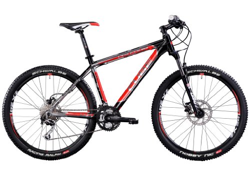 Cube Geländefahrrad LTD Comp black metal red (2010) (Rahmengrösse: 56 cm)
