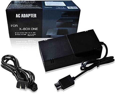 VICLUS(TM)AC Adapter Power Supply Charger Cord for Xbox One Console,US Plug,Black
