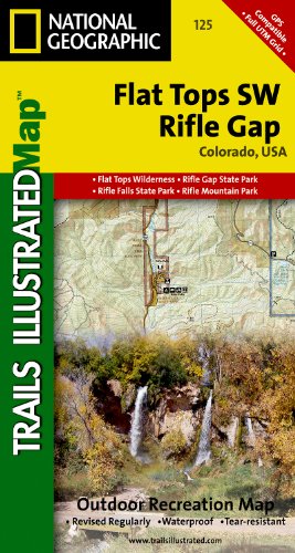 Flat Tops SW, Rifle Gap (National Geographic Trails Illustrated Map)