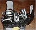 Atomic kids snowboard bindings strap in NEW!