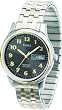 Timex Men's Silvertone Expansion Watch, 10 Year Battery, Indiglo 26481